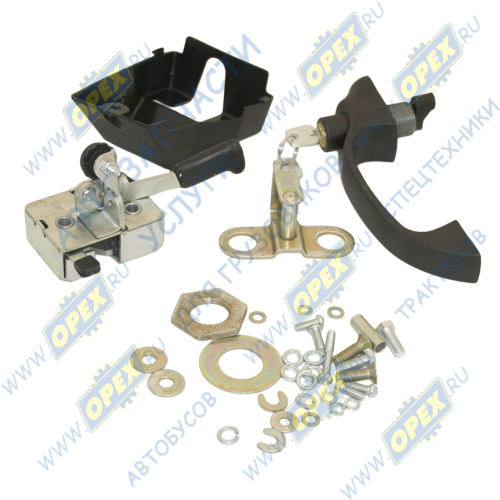 80-6105010 Замок двери левый (УК нов.обр.) МТЗ; (замок,ручка с ключами, крепеж) МТЗ РУП